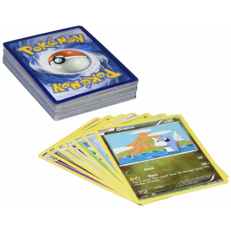 Настольная игра Pokemon - Assorted Cards (50 шт.) Покемон Случайные  карточки Купить в магазине G4SKY.ru