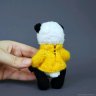 Мягкая игрушка Micro Panda In Yellow Sweater