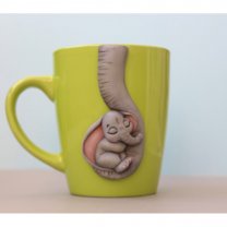 Кружка с декором Baby Elephant