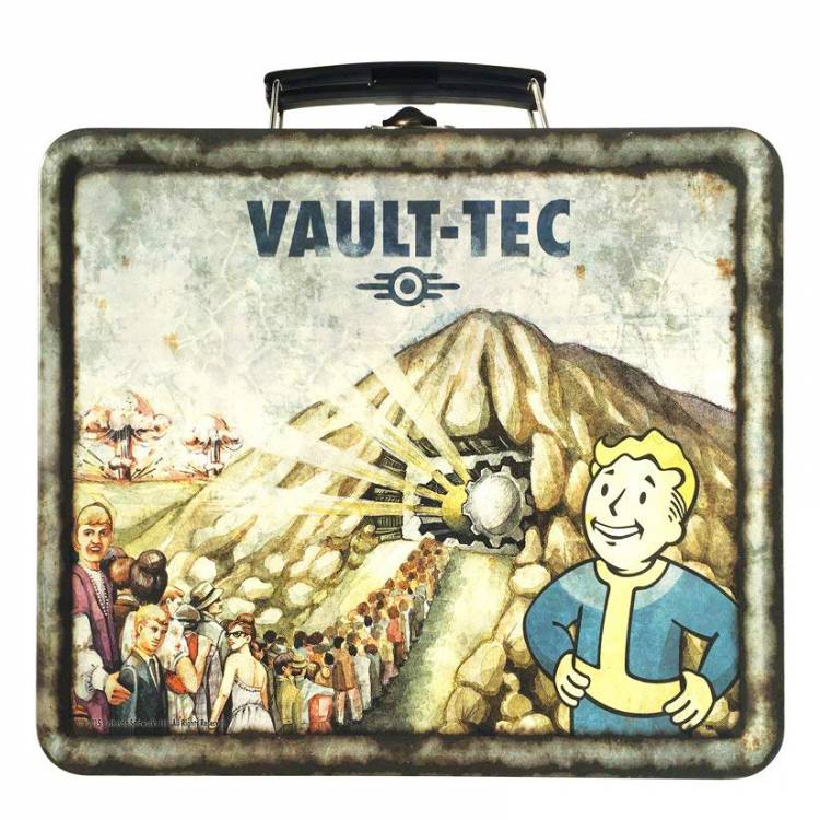 Ланч-бокс Vault-Tec по мотивам игры "Fallout" . 