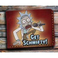 Кошелек Rick and Morty - Get Schwifty! Custom [Handmade]