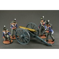 Набор фигурок British Royal Artillery 1812 V.2 (5 шт) [Handmade]