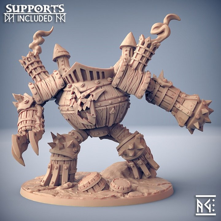 Фигурка Sparksoot Scrap Golem (Unpainted)