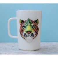 Кружка с декором Multicolored Tiger