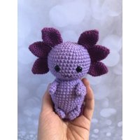Мягкая игрушка Purple Axolotl (16 см)