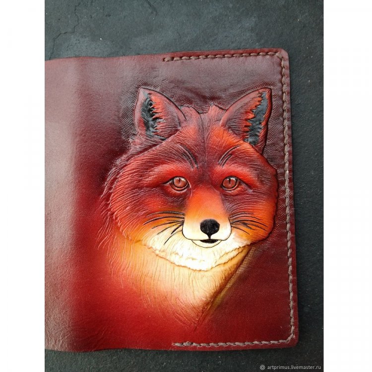 Обложка на паспорт Fox