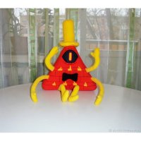 Мягкая игрушка Gravity Falls - Angry Bill Cipher with 6 limbs [Handmade]