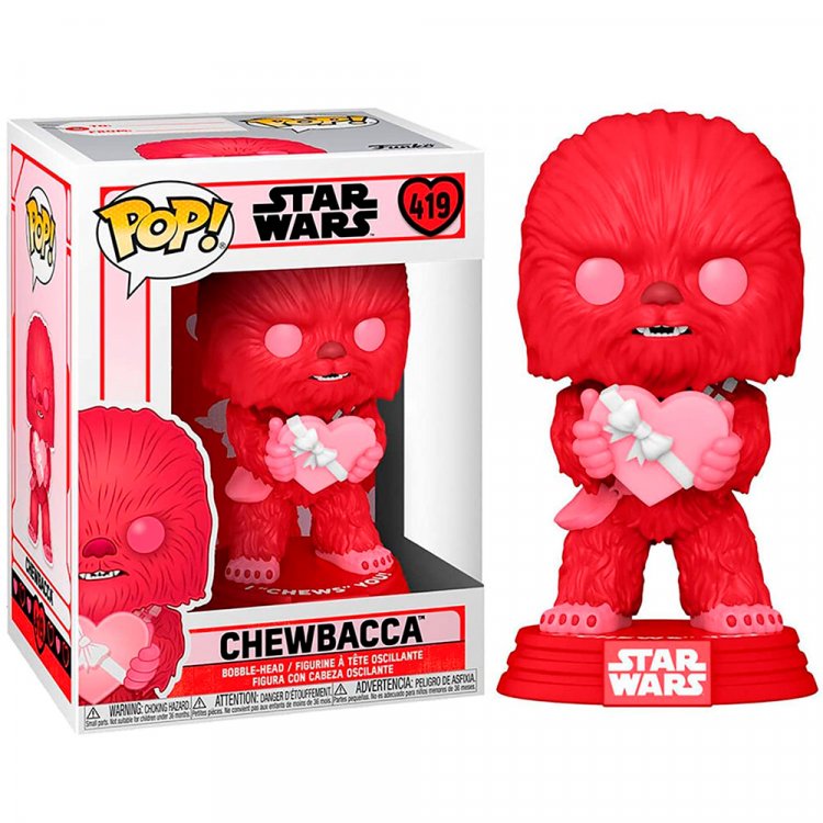 Фигурка POP Star Wars: Valentines - Cupid Chewbacca