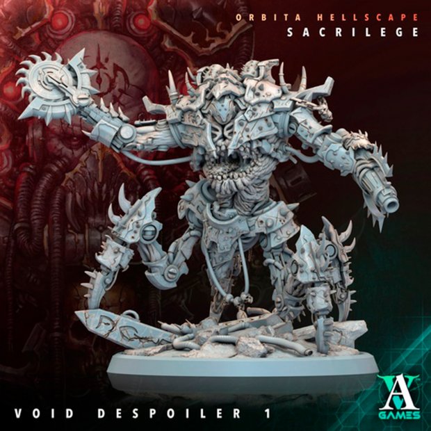 Фигурка The Harsh Ravager of the Abyss (Unpainted)