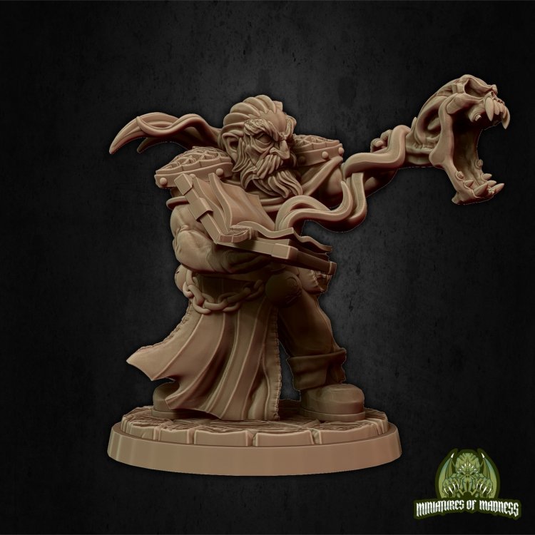 Фигурка Kuldrekh the Unhooded Warlock (Unpainted)