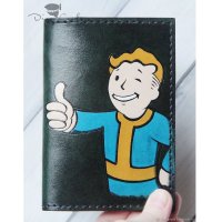 Обложка на паспорт Fallout - Vault Boy [Handmade]