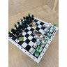 Обиходные Шахматы Dr. Stone (White) [Handmade]