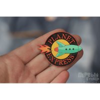 Значок Futurama - Planet Express Emblem [Handmade]