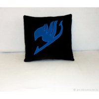 Подушка Fairy Tail Black [Handmade]