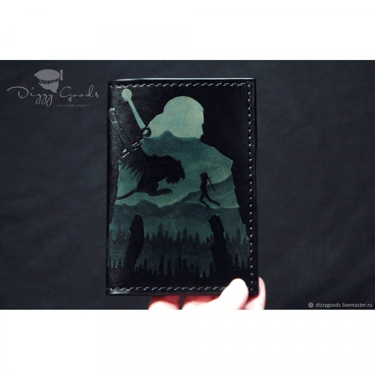 Обложка на паспорт The Witcher - Geralt Of Rivia