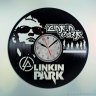 Часы настенные из винила Linkin Park [Handmade]