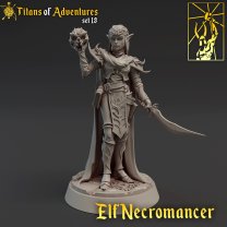 Фигурка Elf Necromancer (Unpainted)