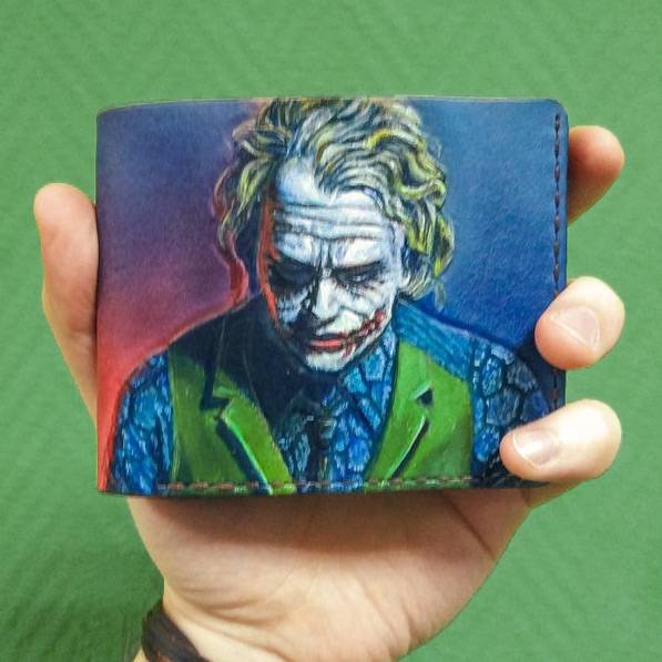 Кошелек DC Comics - Joker Heath Ledger Custom [Handmade]