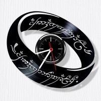 Часы настенные из винила The Lord of the Rings [Handmade]