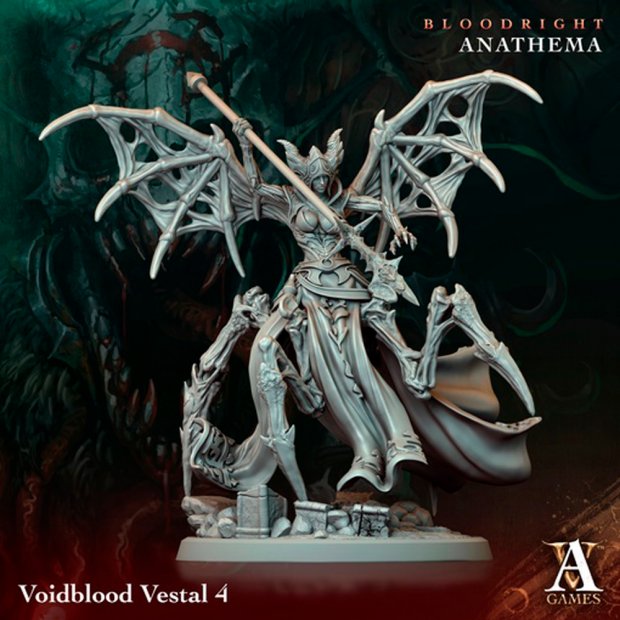 Фигурка The Spear-Striking Vestal of the Abyss (Unpainted)