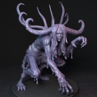 Фигурка Ancient Witch Crouched (Unpainted)