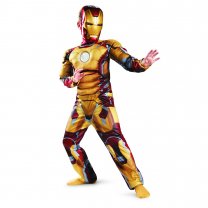Костюм детский Iron Man Mark 42 (с мышцами)