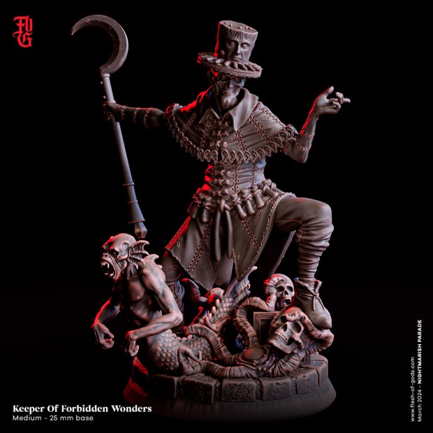 Фигурка Keeper of Forbidden Wonders (Unpainted)