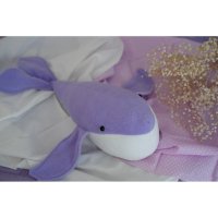 Мягкая игрушка Purple Whale (40 см)