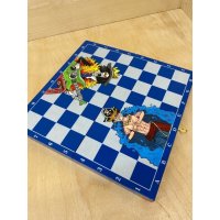 Обиходные Шахматы One Piece (Blue) [Handmade]
