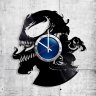 Часы настенные из винила Marvel: Venom V3 [Handmade]