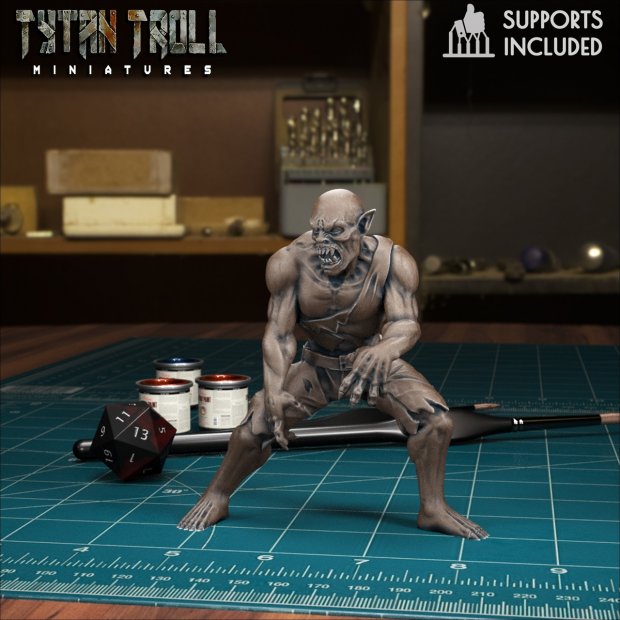 Фигурка Angry Vampire (Unpainted)
