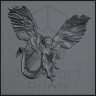 Фигурка Petrix, the harpy girl (Unpainted)