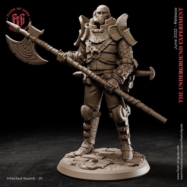 Фигурка Infected Guard (Unpainted)