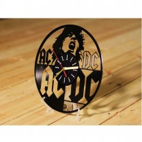 Часы из винила AC/DC [Handmade]