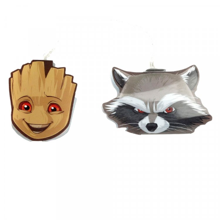 2D гирлянда Marvel: Guardians of the Galaxy - Groot and Rocket