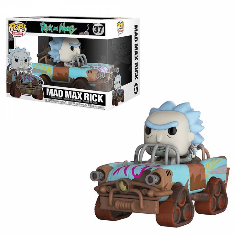 Набор фигурок POP Rides: Rick and Morty - Mad Max Rick