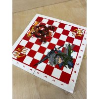 Обиходные Шахматы Black Clover (Red) [Handmade]