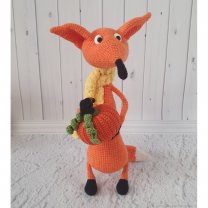 Мягкая игрушка Fox With Pumpkin