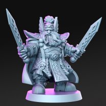 Фигурка Grimhold Dwarf Warrior (Unpainted)