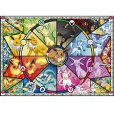 Пазл Pokemon - Eevee's Stained Glass (500 деталей)