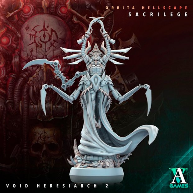 Фигурка Swordsman - Erysiarch of the Abyss (Unpainted)