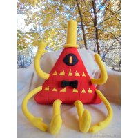 Мягкая игрушка Gravity Falls - Angry Bill Cipher with 6 limbs (Big Size) [Handmade]