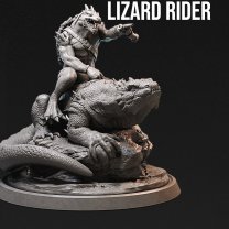 Фигурка Lizard Rider (Unpainted)
