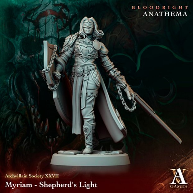 Фигурка Miriam, the Light-led Warrior (Unpainted)