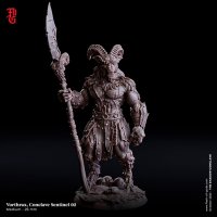 Фигурка Vorhax, the Guardian of the Assembly with a Glaive (Unpainted)
