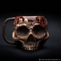 Кружка Bloody Skull - Realistic