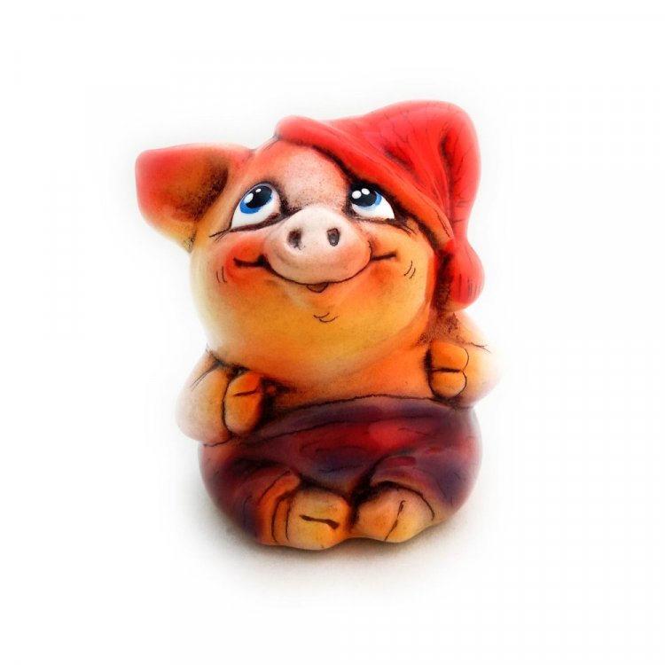 Фигурка Piglet In Cap [Handmade]