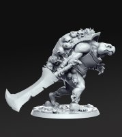 Фигурка Hans the turtle death (Unpainted)