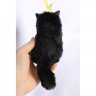 Мягкая игрушка Black Cat With Rose (11 см)