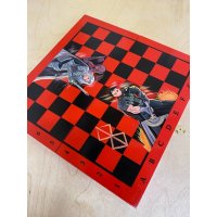 Обиходные Шахматы Berserk (Red) [Handmade]